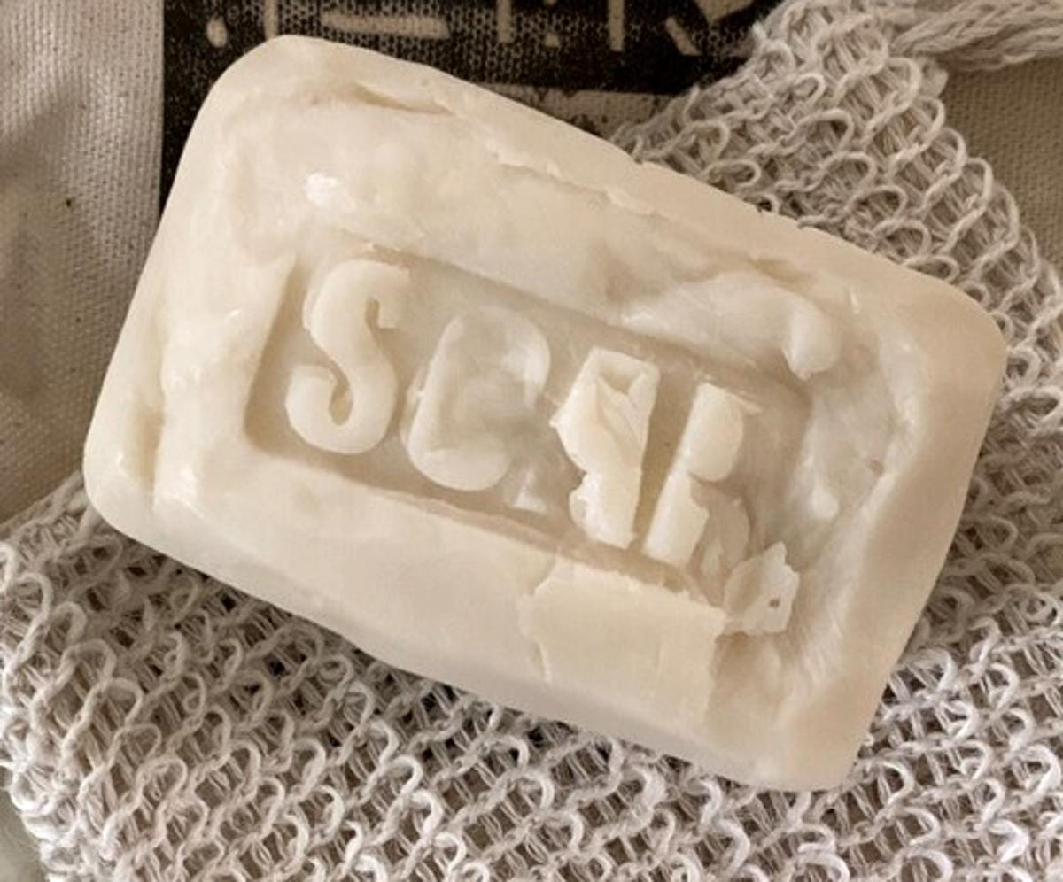 Tallow and Organic Goat Milk Soap, Wild Flower Honey Cream