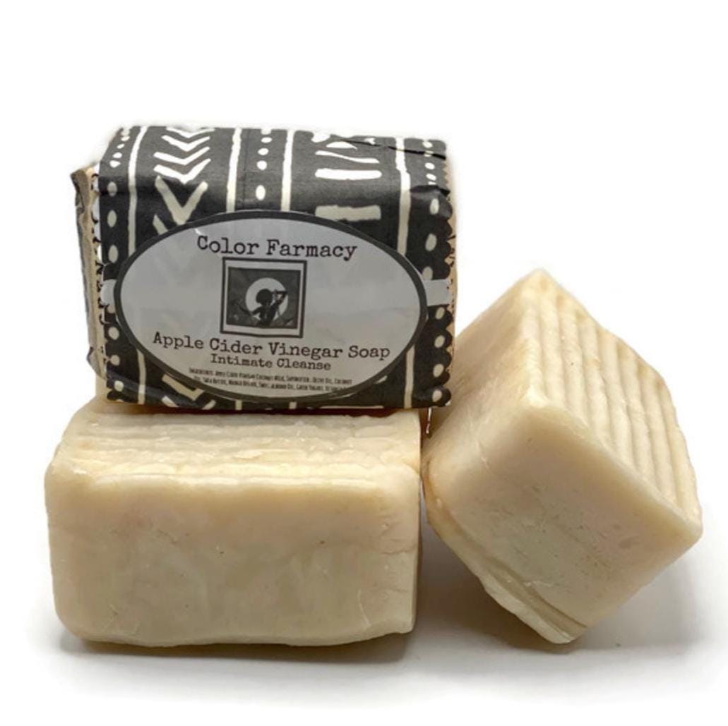 Persimmon Vinegar Female Intimate Care Soap, Goat Milk Yogurt, Apple Cider Vinegar Feminine Hygiene